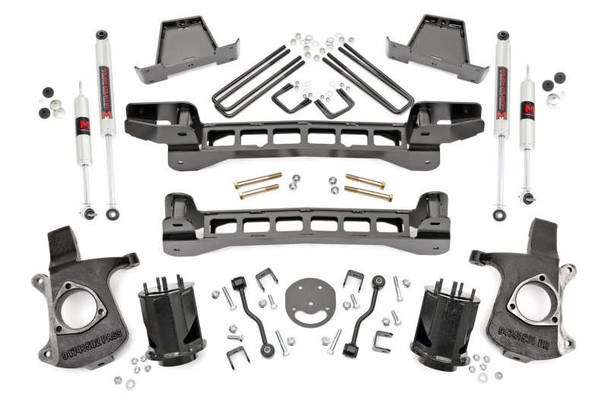 Rough Country 6 Inch Lift Kit | M1 Shocks | 99-07 Chevy/GMC Silverado/Sierra 1500/Classic | RWD 23440