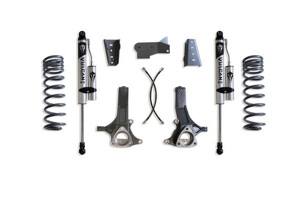 MaxTrac 4.5" Lift Kit With Vulcan Reservoir Shocks (09-18 Dodge/Ram 1500/19-24 1500 Classic | RWD) K882443VR