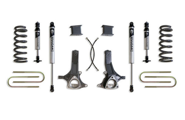 MaxTrac 7" Lift Kit With Vulcan IFP Shocks (02-08 Dodge Ram 1500 | RWD | 4.7L) K882170V