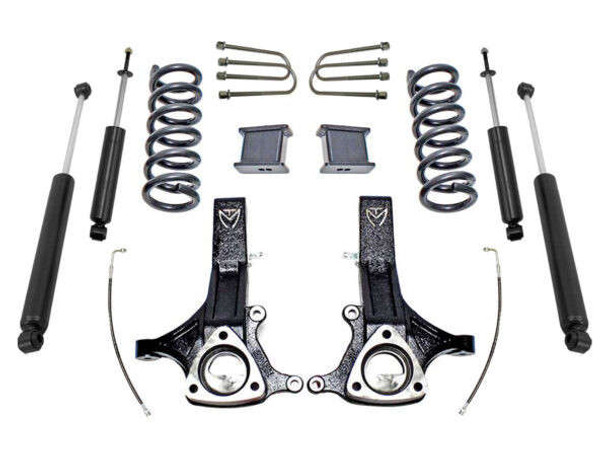 MaxTrac 7" Front/4" Rear Max Pro Lift Kit w/ V8 Coils & MaxTrac Shocks (03-08 Dodge Ram 1500 | RWD | V8 | 5.7L) K882171