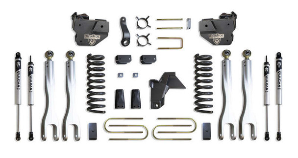 MaxTrac 6" Lift Kit With 4-Links/Vulcan Shocks (19-24 Ram 3500/3500 Dually | 4WD | Diesel) K947563VL
