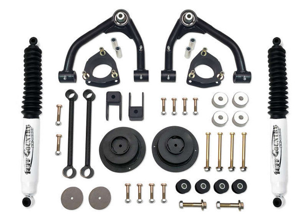 Tuff Country 4" Uni-Ball Lift Kit | For OEM Aluminum or 2 Piece Stamped Steel Control Arms w/SX8000 Shocks (14-18 Chevy/GMC Suburban 1500/Tahoe/Yukon/Yukon XL 1500 | 4WD) 14166KN