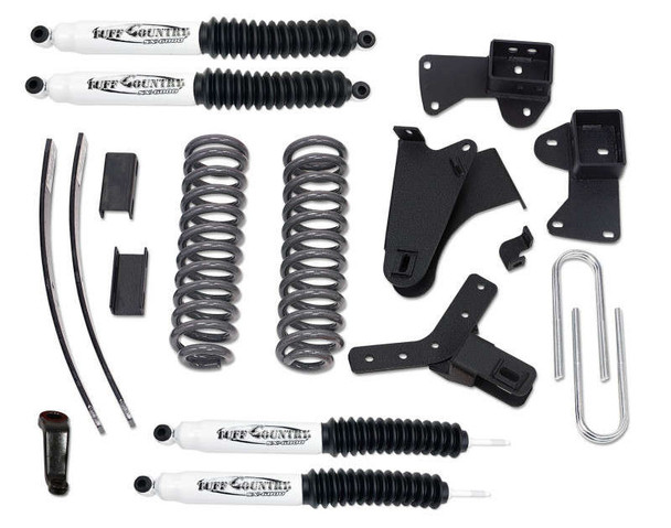 Tuff Country 4" Lift Kit w/SX6000 Shocks (83-97 Ford Ranger/84-90 Bronco II | 4WD) 24860KH