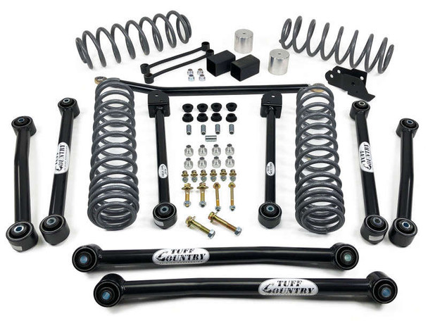 Tuff Country 4" EZ-Flex Lift Kit (18-24 Jeep Wrangler JLU) 44105 Tuff Country 4" EZ-Flex Lift Kit (18-24 Jeep Wrangler JLU) 44105