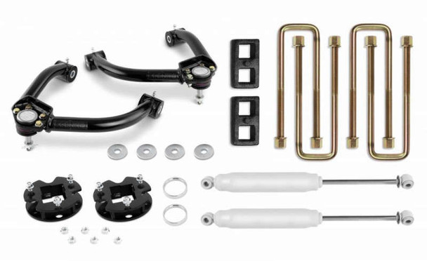 Cognito 3 Inch Standard Leveling Kit | Standard UCAs & Rear Shocks (19-25 Chevy Silverado/GMC Sierra 1500) 110-90797 Cognito 3 Inch Standard Leveling Kit | Standard UCAs & Rear Shocks (19-25 Chevy Silverado/GMC Sierra 1500) 110-90797