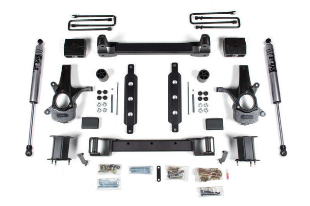 Zone 6.5" Lift Kit | For OEM Aluminum/Stamped Steel Control Arms | Fox 2.0 Adventure Series Shocks (14-18 Chevy/GMC Silverado/Sierra 1500 | 2WD) ZONC34F