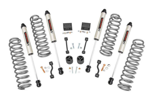 Rough Country 2.5" Lift Kit | V2 Shocks (18-23 Jeep Wrangler Unlimited JL | 4WD | Gas | Non-Rubicon) 67770 Rough Country 2.5" Lift Kit | V2 Shocks (18-23 Jeep Wrangler Unlimited JL | 4WD | Gas | Non-Rubicon) 67770