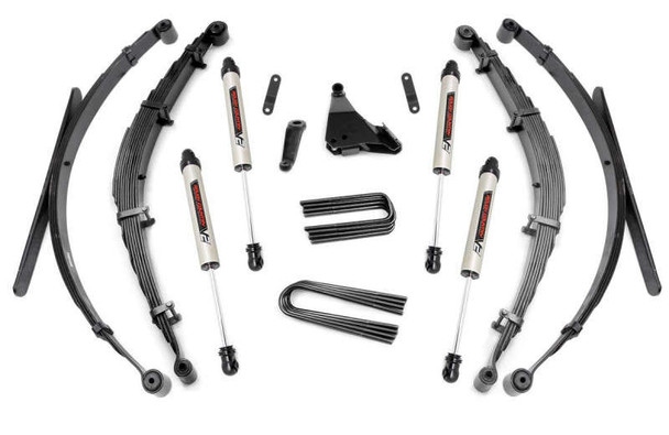 Rough Country 6" Lift Kit | V2 Shocks (99-04 Ford F-250/F-350 Super Duty | 4WD) 49770