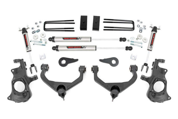 Rough Country 3.5" Lift Kit | V2 Shocks (11-19 Chevy Silverado/GMC Sierra 2500 HD/3500 HD | 2WD/4WD) 95770 Rough Country 3.5" Lift Kit | V2 Shocks (11-19 Chevy Silverado/GMC Sierra 2500 HD/3500 HD | 2WD/4WD) 95770