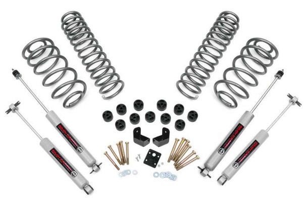 Rough Country 3.75" Lift Kit | N3 Shocks (97-06 Jeep Wrangler TJ | 4WD | 4cyl) 646.20