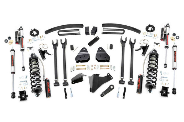 Rough Country 6 Inch Lift Kit | Gas | 4 Link | OVLD | C/O Vertex | 05-07 Ford F-250/350 Super Duty 58159