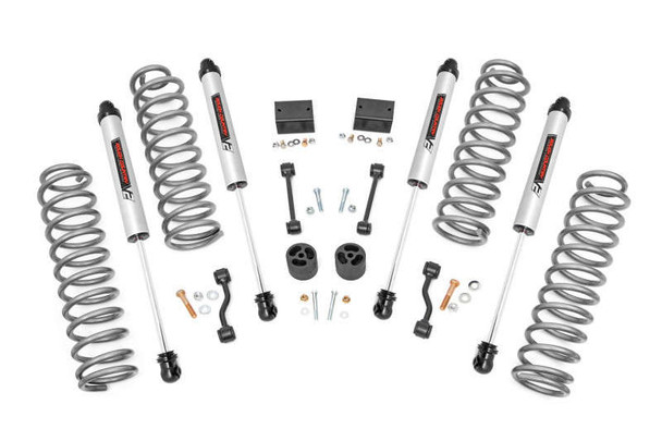 Rough Country 2.5" Lift Kit | V2 Shocks (18-23 Jeep Wrangler JL | 4WD | 2 Door) 91370 Rough Country 2.5" Lift Kit | V2 Shocks (18-23 Jeep Wrangler JL | 4WD | 2 Door) 91370
