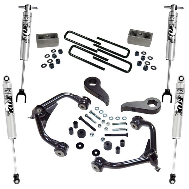 SUPERLIFT 3" Lift Kit w/ FOX Shocks - 11-18 (19 Leg/Lim) Silverado/Sierra 2500HD/3500HD K1010F SUPERLIFT 3" Lift Kit w/ FOX Shocks - 11-18 (19 Leg/Lim) Silverado/Sierra 2500HD/3500HD K1010F