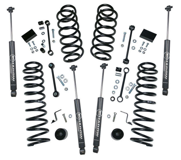 Superlift 2.5" Coil Spring Lift Kit w/Shadow Series Shocks (18-25 Jeep Wrangler JL Unlimited | 4 Door) K188 Superlift 2.5" Coil Spring Lift Kit w/Shadow Series Shocks (18-25 Jeep Wrangler JL Unlimited | 4 Door) K188