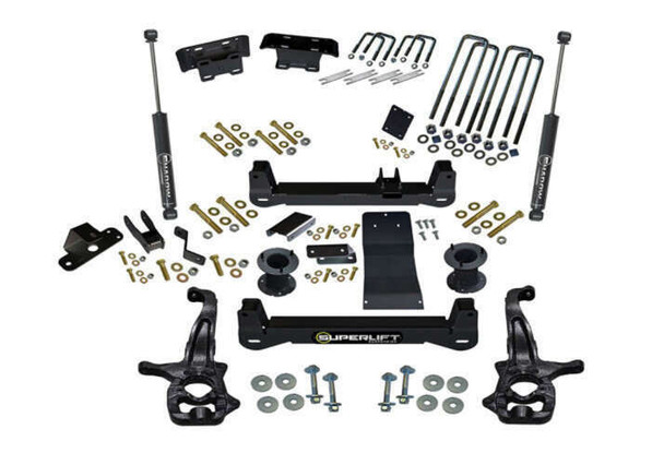 SUPERLIFT 4" Lift Kit | With Superlift Rear Shocks (19-24 Chevrolet Silverado/GMC Sierra 1500 Trail Boss/AT4 | 4WD) K299