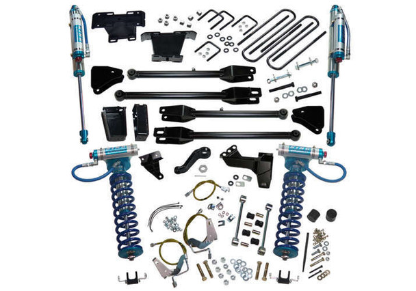 SUPERLIFT 6" Lift Kit - 08-10 F-250/F-350 4WD - Diesel - w/ 4-Link Conversion & King Coilovers/Shocks K234KG
