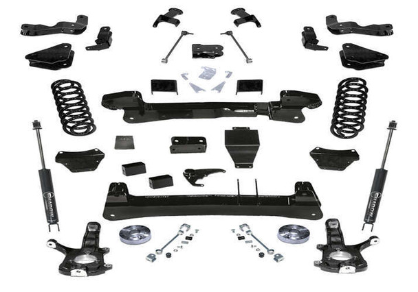 SUPERLIFT 6" Lift Kit - 1500 Suburban/Tahoe/Yukon 4WD - Knuckle Kit w/ SL Shocks K123 SUPERLIFT 6" Lift Kit - 1500 Suburban/Tahoe/Yukon 4WD - Knuckle Kit w/ SL Shocks K123