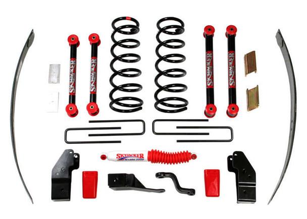 Skyjacker 5" Suspension Lift w/ Black MAX Shocks (00-01 Dodge Ram 1500/2500 | Gas | 4WD) D5012K-B