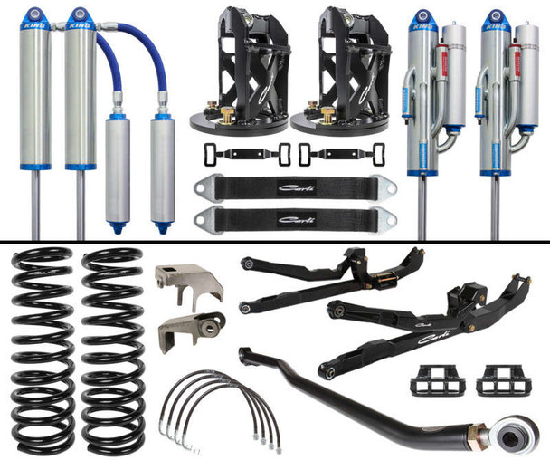 Carli Suspension 3" Leveling UNCHAINED Long Arm System (03-09 Dodge Ram 2500/3500 | 4WD | Diesel) CS-DUC35-03-D