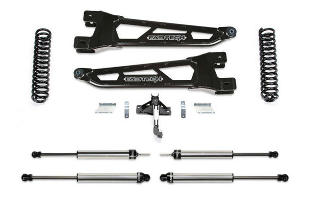 Fabtech 2.5" Radius Arm Lift Kit W/ Dirt Logic 2.25 Shocks (23-25 Ford F-250/350 Super Duty | 4WD | Diesel) K2401DL