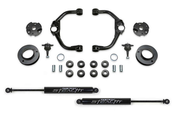 Fabtech 3" Ball Joint UCA Lift Kit W/ Rear Stealth Shocks | 19-23 Ram 1500 2WD/4WD K3167M Fabtech 3" Ball Joint UCA Lift Kit W/ Rear Stealth Shocks | 19-23 Ram 1500 2WD/4WD K3167M