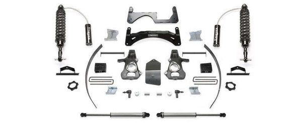 Fabtech 6" Performance System w/ Front Dirt Logic SS 2.5 Coilover Resi & Rear Dirt Logic SS Shocks | For OEM Aluminum/Stamped Steel UCA | 14-18 Chevrolet/GMC 1500 K1114DL Fabtech 6" Performance System w/ Front Dirt Logic SS 2.5 Coilover Resi & Rear Dirt Logic SS Shocks | For OEM Aluminum/Stamped Steel UCA | 14-18 Chevrolet/GMC 1500 K1114DL