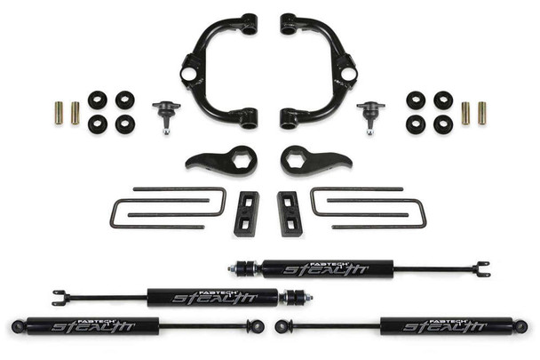 Fabtech 3.5" Ball Joint UCA Lift Kit W/ Stealth Shocks | 20-23 Chevrolet Silverado/GMC Sierra 3500HD 4WD K1179M Fabtech 3.5" Ball Joint UCA Lift Kit W/ Stealth Shocks | 20-23 Chevrolet Silverado/GMC Sierra 3500HD 4WD K1179M