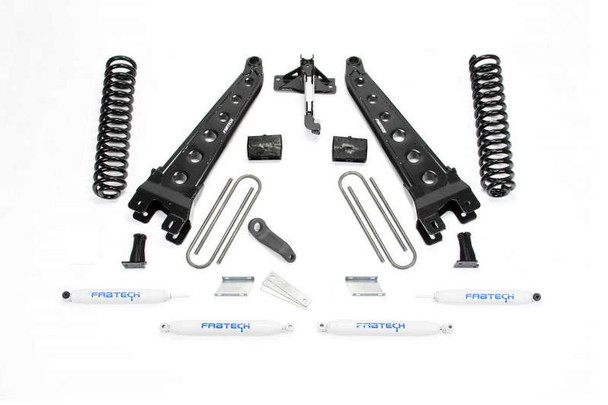 Fabtech 6" Radius Arm System W/ Performance Shocks | 17-22 Ford F-250/F-350 4WD (Diesel) K2218