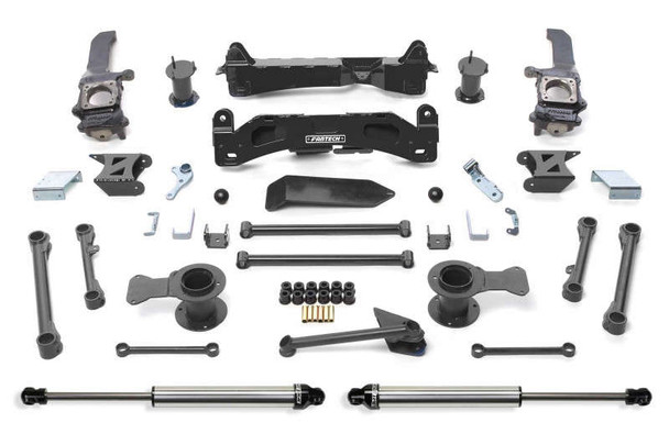 Fabtech 6" Basic System w/ Dirt Logic SS Shocks | 10-13 Toyota FJ Cruiser K7024DL