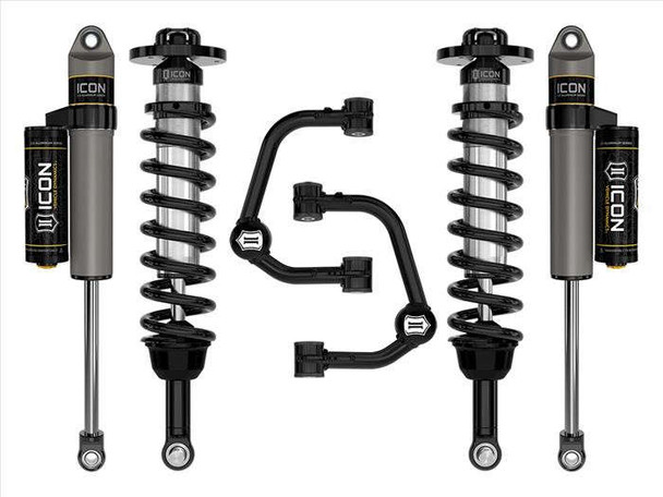 ICON 2.75-3.5" Stage 2 Suspension System W Tubular UCA (21-24 Ford F-150 | 4WD) K93132T