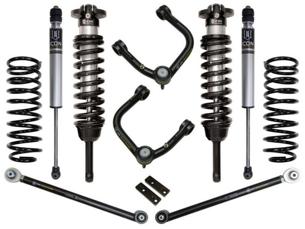 ICON 0-3.5" Stage 3 Suspension Kit w/ Tubular UCA (10-24 Toyota 4Runner/10-14 FJ Cruiser) K53063T