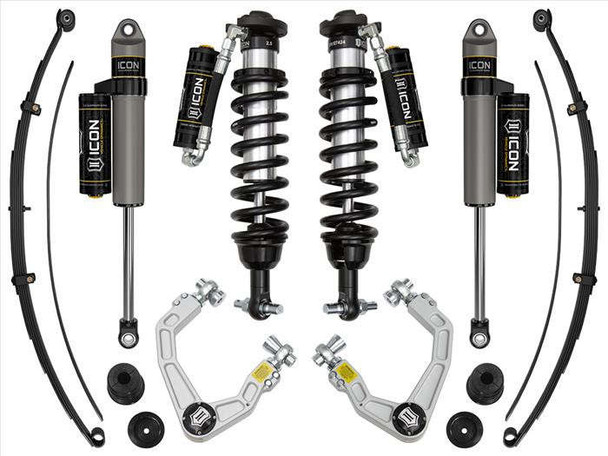 ICON 0-3.5" Stage 7 Suspension System W Billet UCA Al Knuckle | 19-21 Ford Ranger K93207A