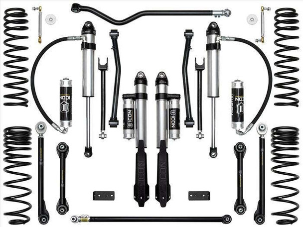 ICON 2.5" Stage 7 (Tubular) Suspension System (20-25 Jeep Gladiator JT | 3.6L V6 Pentastar) K22107T ICON 2.5" Stage 7 (Tubular) Suspension System (20-25 Jeep Gladiator JT | 3.6L V6 Pentastar) K22107T