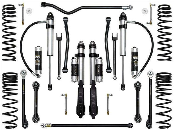 ICON 2.5" Stage 8 (Tubular) Suspension System (20-25 Jeep Gladiator JT | 3.6L V6 Pentastar) K22108T ICON 2.5" Stage 8 (Tubular) Suspension System (20-25 Jeep Gladiator JT | 3.6L V6 Pentastar) K22108T