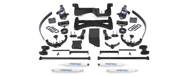 Fabtech 8" Performance System w/ Performance Shocks | 07-08 Chevrolet/GMC 2500HD & 3500HD K1030 Fabtech 8" Performance System w/ Performance Shocks | 07-08 Chevrolet/GMC 2500HD & 3500HD K1030