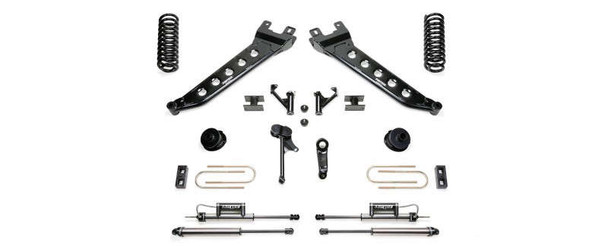 Fabtech 5" Radius Arm System w/ Coil Springs & Dirt Logic SS Shocks | 13-18 Ram 3500 4WD K3144DL Fabtech 5" Radius Arm System w/ Coil Springs & Dirt Logic SS Shocks | 13-18 Ram 3500 4WD K3144DL
