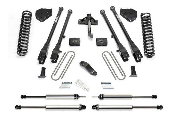 Fabtech 4" 4 Link System W/ Dirt Logic Shocks | 17-22 Ford F-250/F-350 4WD (Diesel) K2216DL