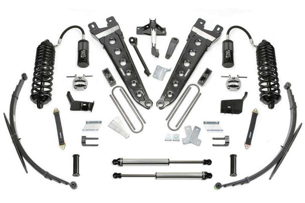 Fabtech 8" Radius Arm System w/ Front Dirt Logic 4.0 Resi Coilovers & Rear Dirt Logic 2.25 Shocks | 11-16 Ford F-250/F-350 4WD K2275DL Fabtech 8" Radius Arm System w/ Front Dirt Logic 4.0 Resi Coilovers & Rear Dirt Logic 2.25 Shocks | 11-16 Ford F-250/F-350 4WD K2275DL