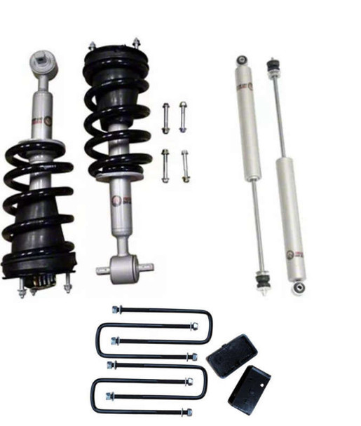 Freedom Offroad 3" Lift Kit w/ Front Struts, Rear Blocks, and Shocks (19-25 Chevy/GMC Silverado/Sierra 1500) FO-G807-3-KIT