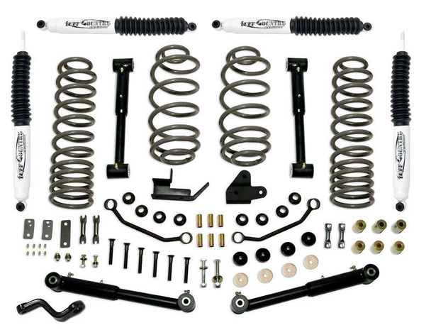 Tuff Country 4" Lift Kit EZ-Flex w/SX6000 Shocks (97-06 Jeep Wrangler TJ) 44902KH Tuff Country 4" Lift Kit EZ-Flex w/SX6000 Shocks (97-06 Jeep Wrangler TJ) 44902KH