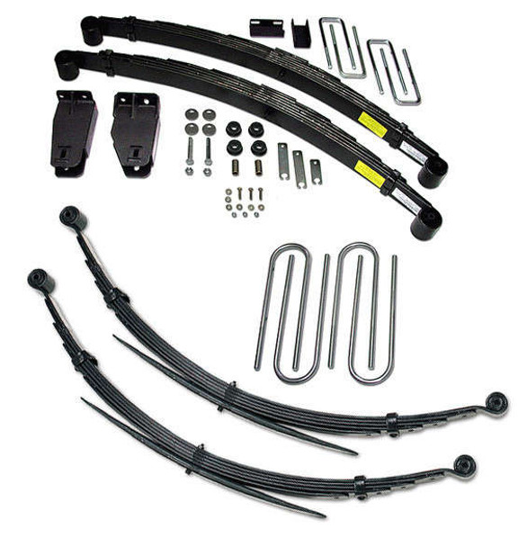 Tuff Country 4" Lift Kit w/Rear Leaf Springs (1997 Ford F-250 | 460 Engine | 4WD | Gas) 24823K