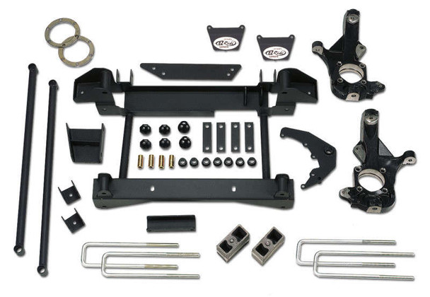 Tuff Country 6" Lift Kit for 1-piece subframe (01-10 Chevy Silverado/GMC Sierra 2500HD | 4WD) 16985
