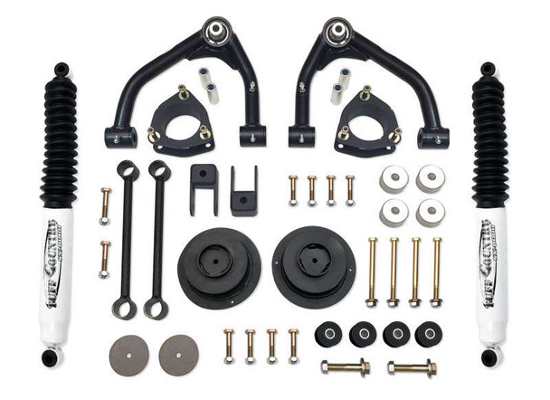 Tuff Country 4" Uni-Ball Lift Kit w/SX8000 Shocks | For 1-piece Cast Upper Control Arms (14-18 Chevy/GMC Suburban 1500/Tahoe/Yukon/Yukon XL 1500 | 4WD) 14168KN