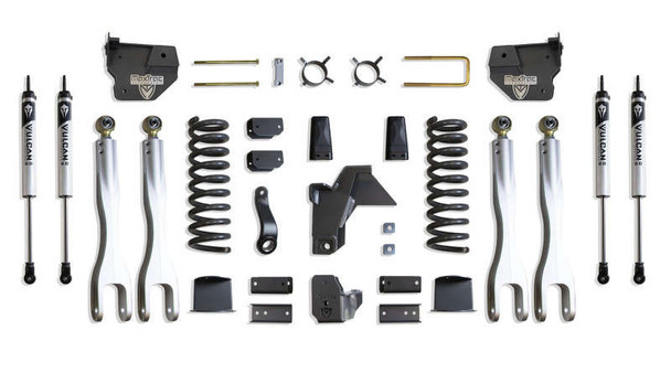MaxTrac 8" Lift Kit With 4-Links/Vulcan Shocks | Factory Rear Air Ride (19-24 Ram 2500 | 4WD | Diesel) K947485VLA