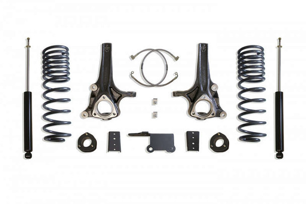 MaxTrac 7" Front/4" Rear Max Pro Lift Kit w/ MaxTrac Shocks (19-24 Ram 1500 RWD | 6 Lug) K882774
