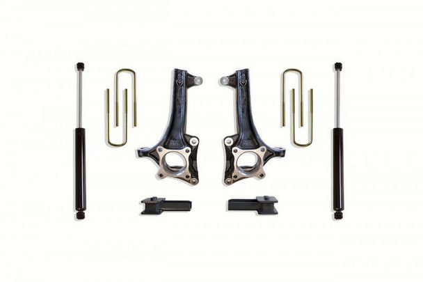 MaxTrac 4" Lift Kit w/ MaxTrac Shocks (21-25 Ford F-150 | RWD) K884142