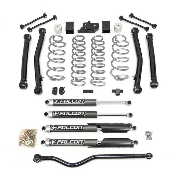 ReadyLIFT 3.5" Terrain Flex 4-Arm Kit with Falcon Shocks (18-25 Jeep Wrangler JL) 69-6837