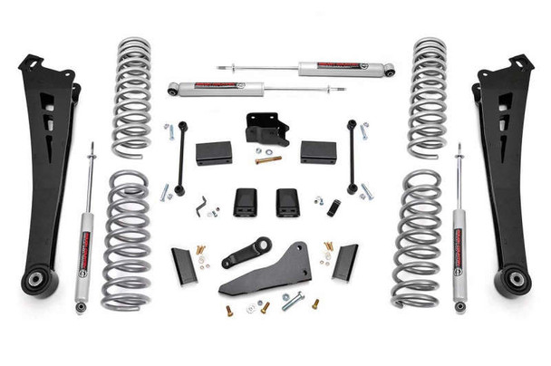 Rough Country 5" Lift Kit | Dual Rate Coil Springs | N3 Shocks (14-18 Ram 2500 | 4WD | Diesel) 36830