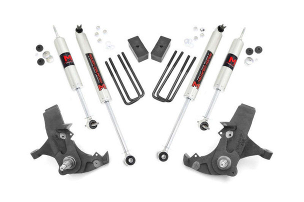 Rough Country 4" Lift Kit | M1 Monotube (88-99 Chevy/GMC C1500/Tahoe/Yukon | RWD) 24140