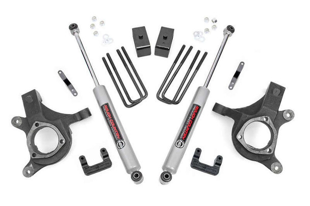Rough Country 5" Lift Kit | N3 Shocks (07-13 Chevy Silverado/GMC Sierra 1500 | 2WD) 10830